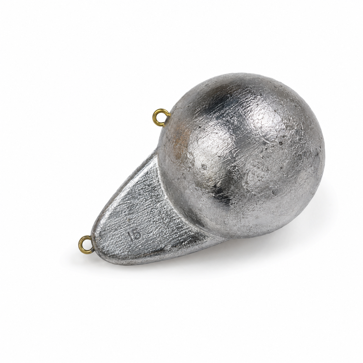 Finned Cannon Ball Downrigger Weight